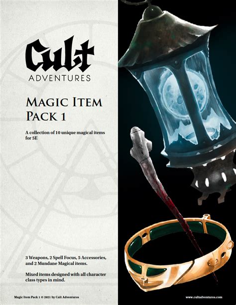 The Ultimate Toolbox: Essential Magical Items for Dungeon Masters in DnD 5e
